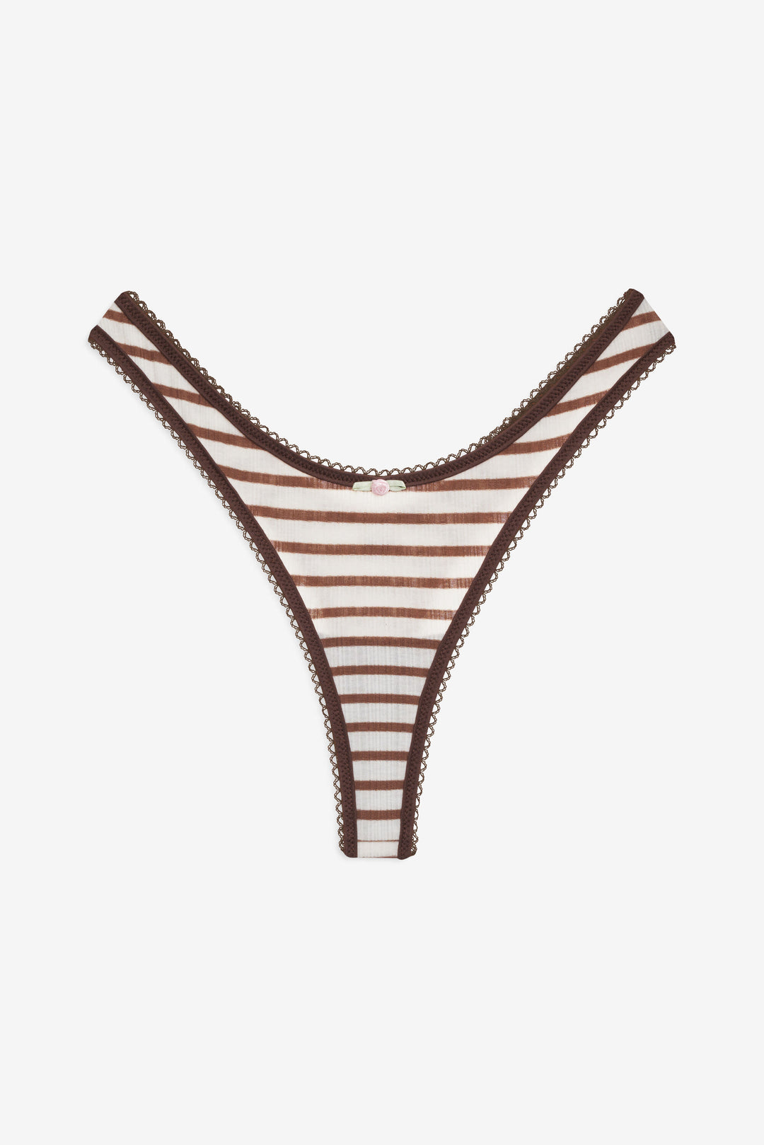 Women Bella Thong Panty - Brown