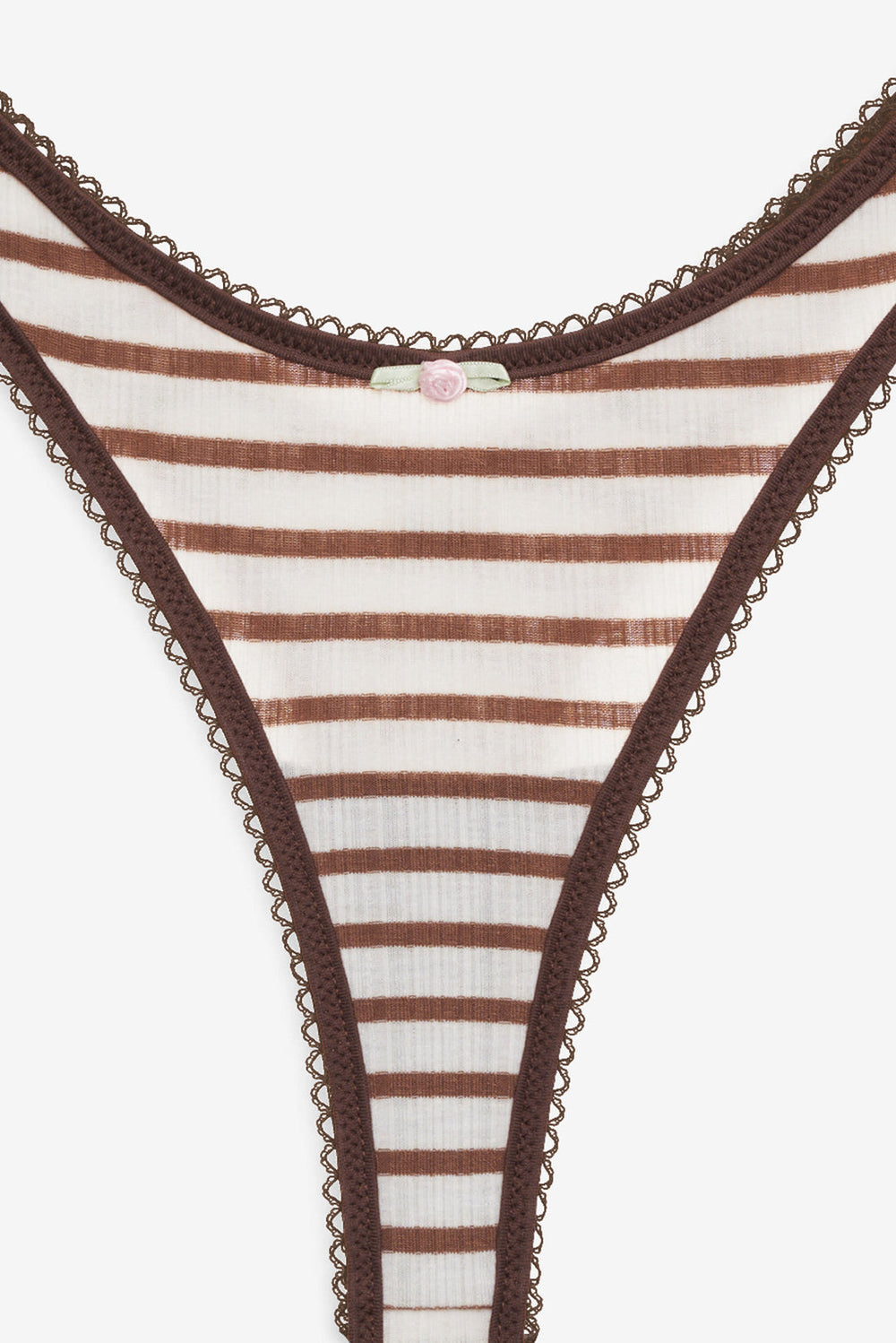 Women Bella Thong Panty - Brown