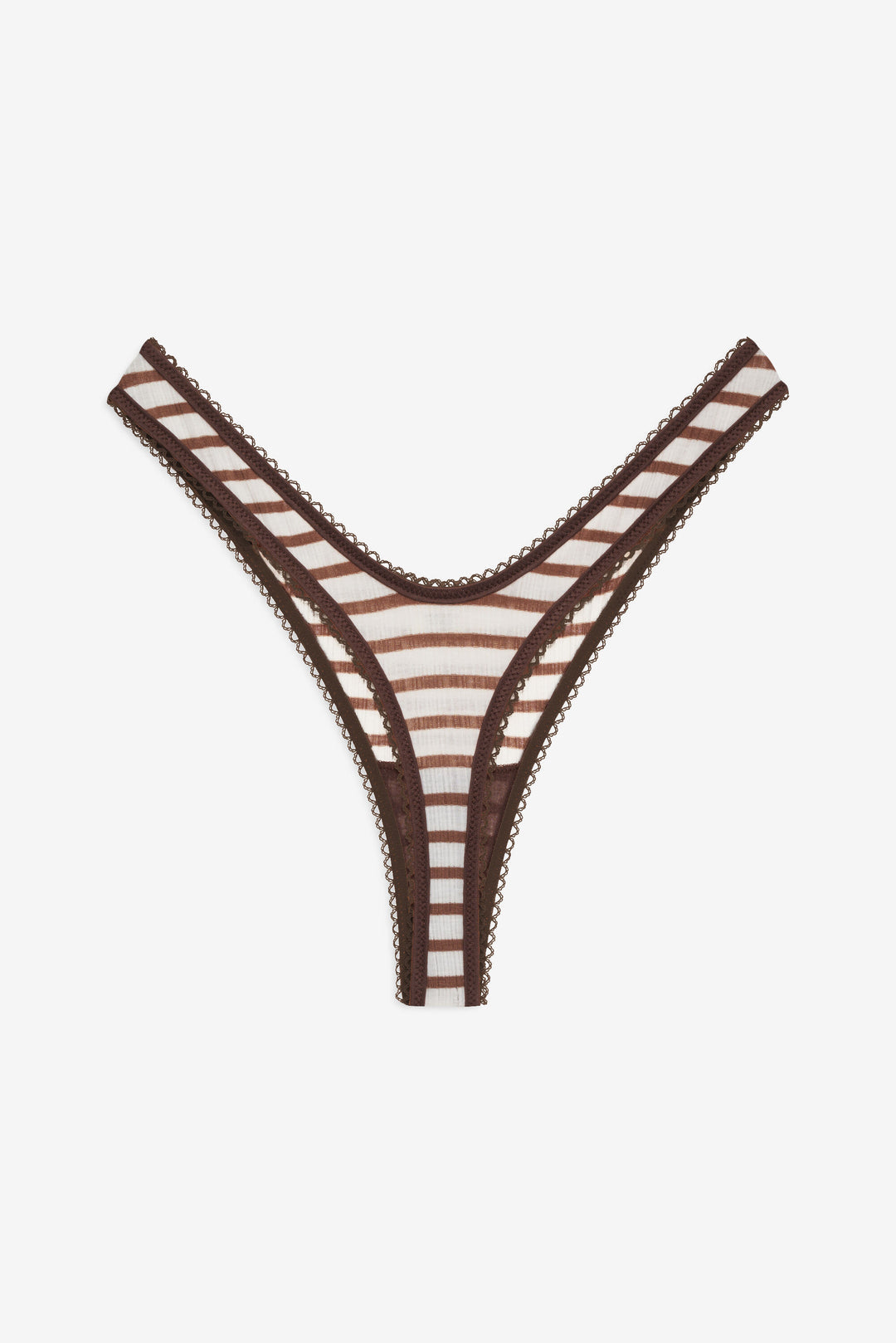 Women Bella Thong Panty - Brown