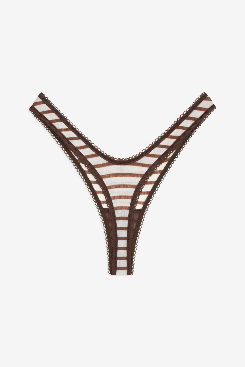 Women Bella Thong Panty - Brown