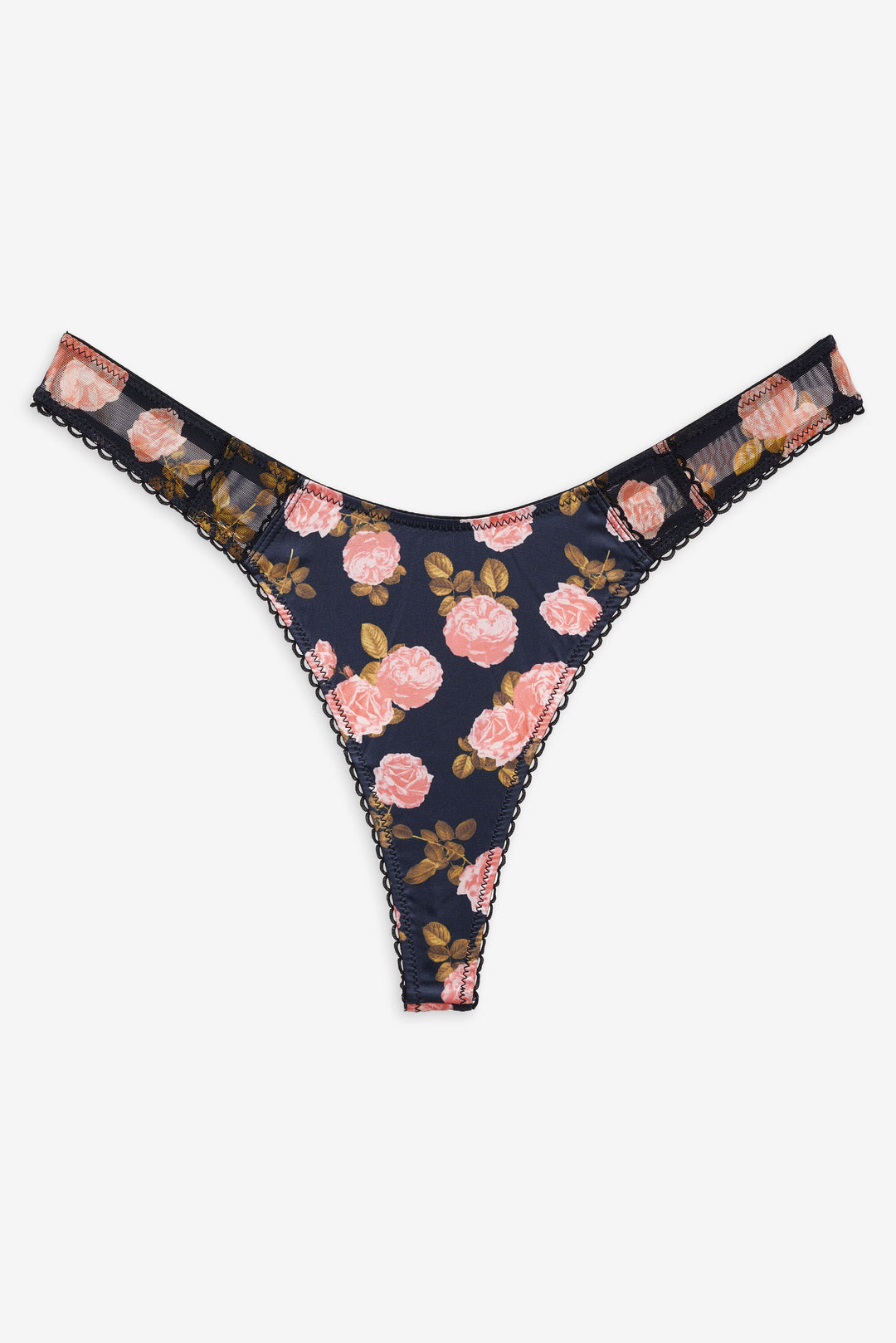 Women Kayla Thong Panty - Navy