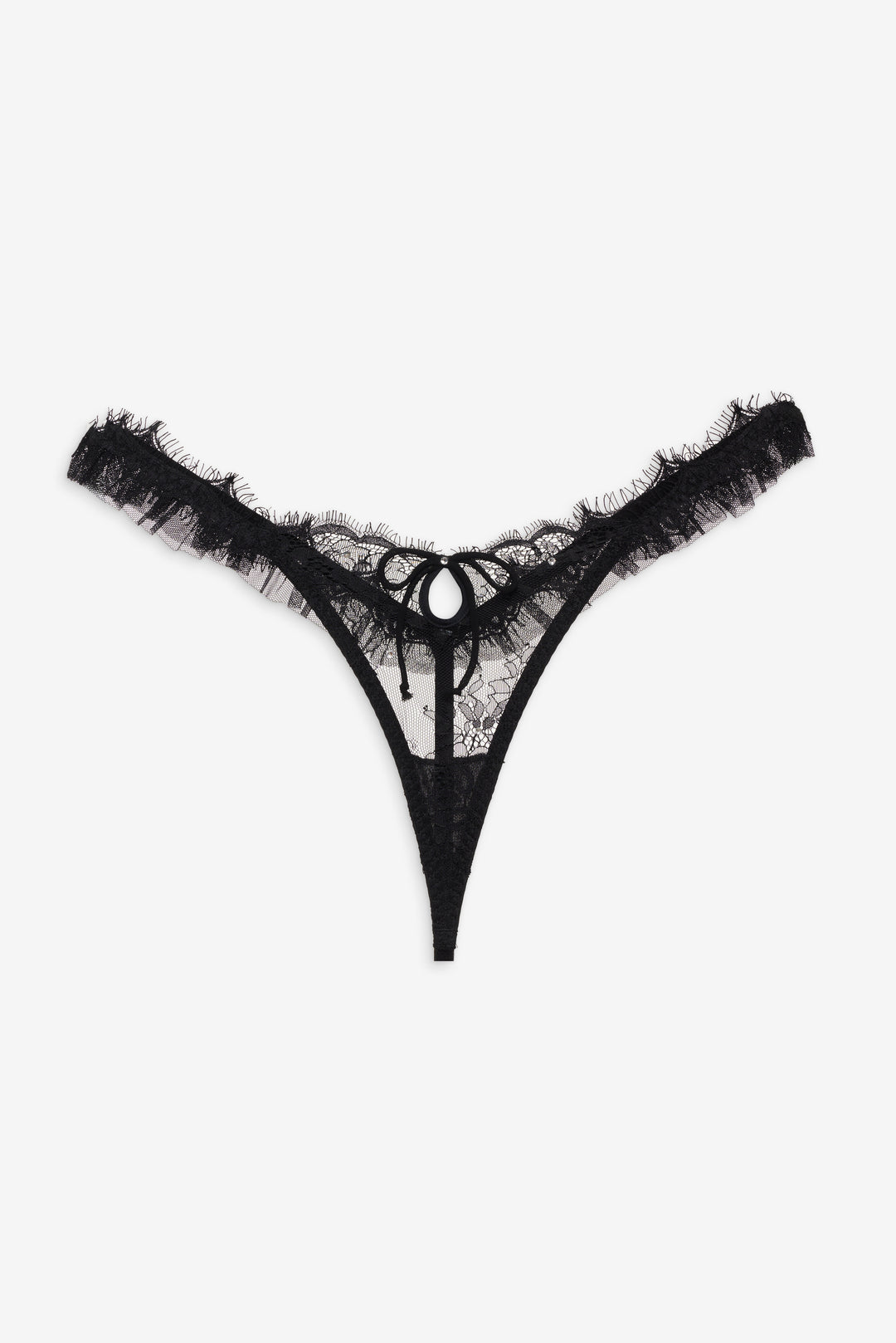 Women Sonja Thong Panty - Black