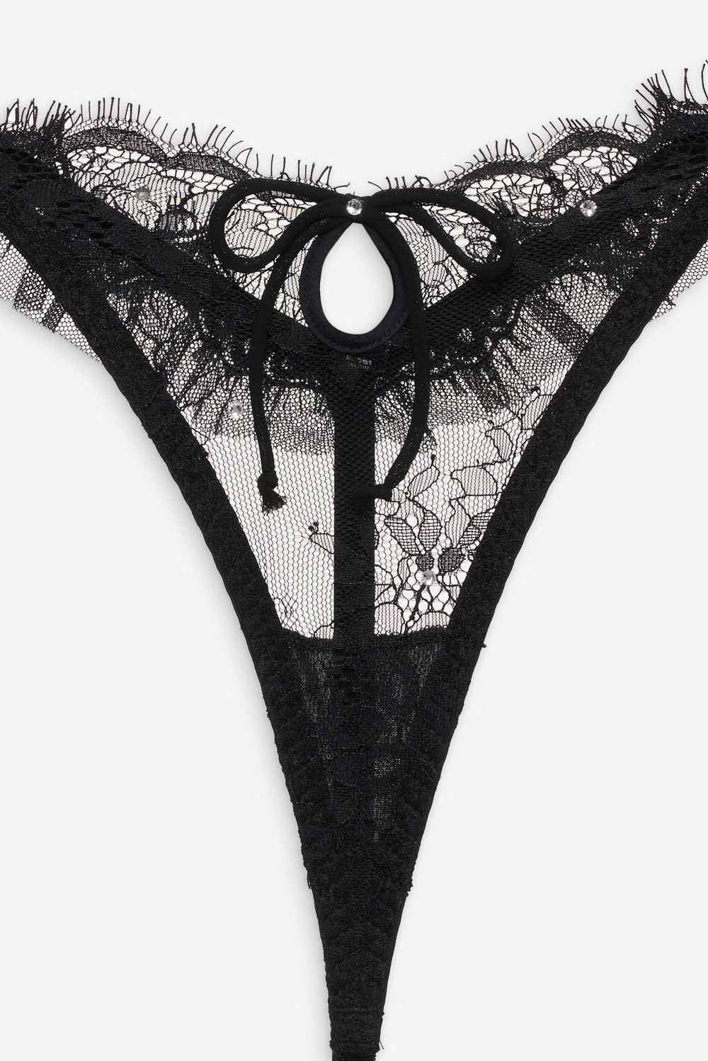 Women Sonja Thong Panty - Black
