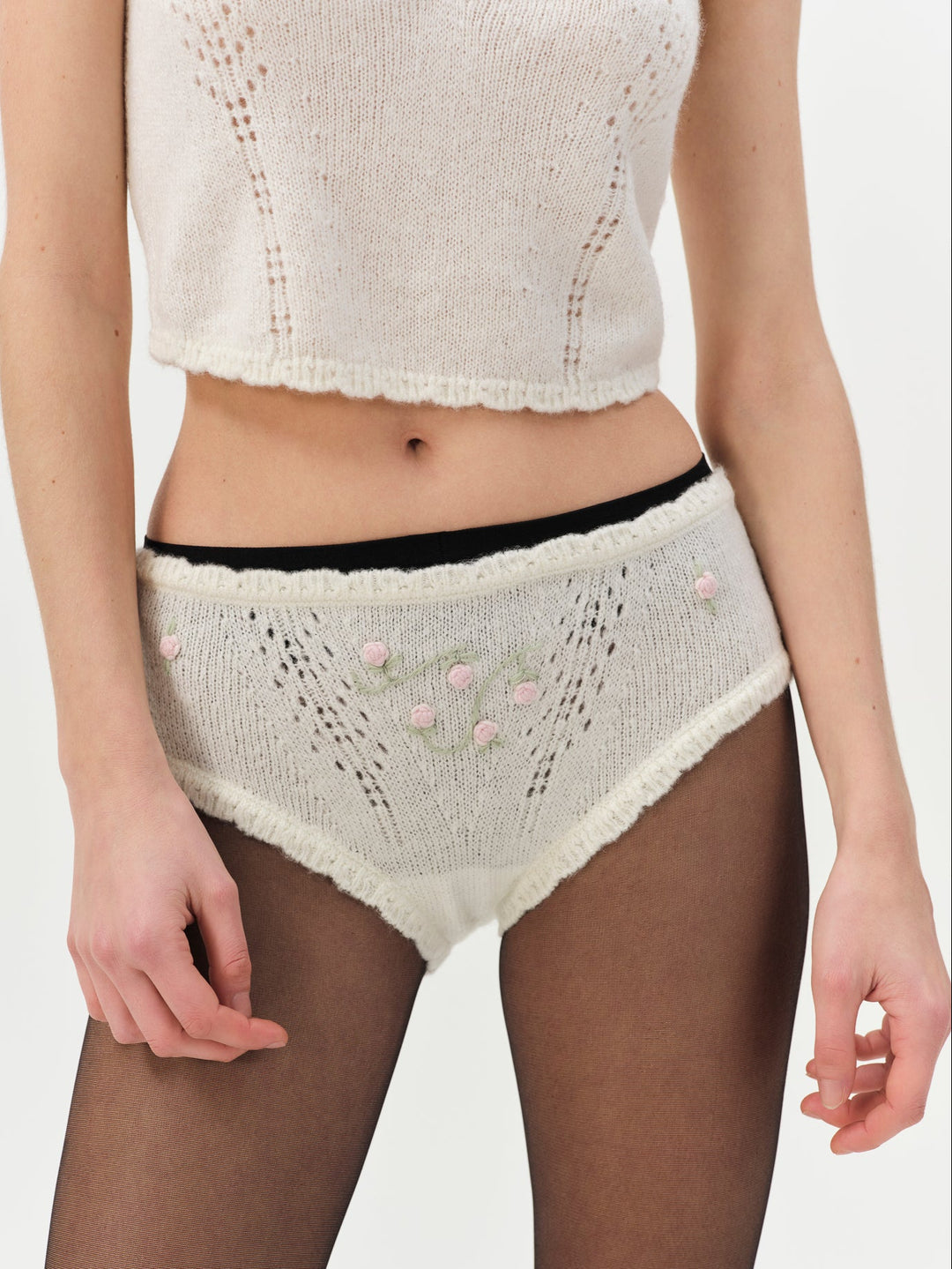 Women London Knit Panty - Cream