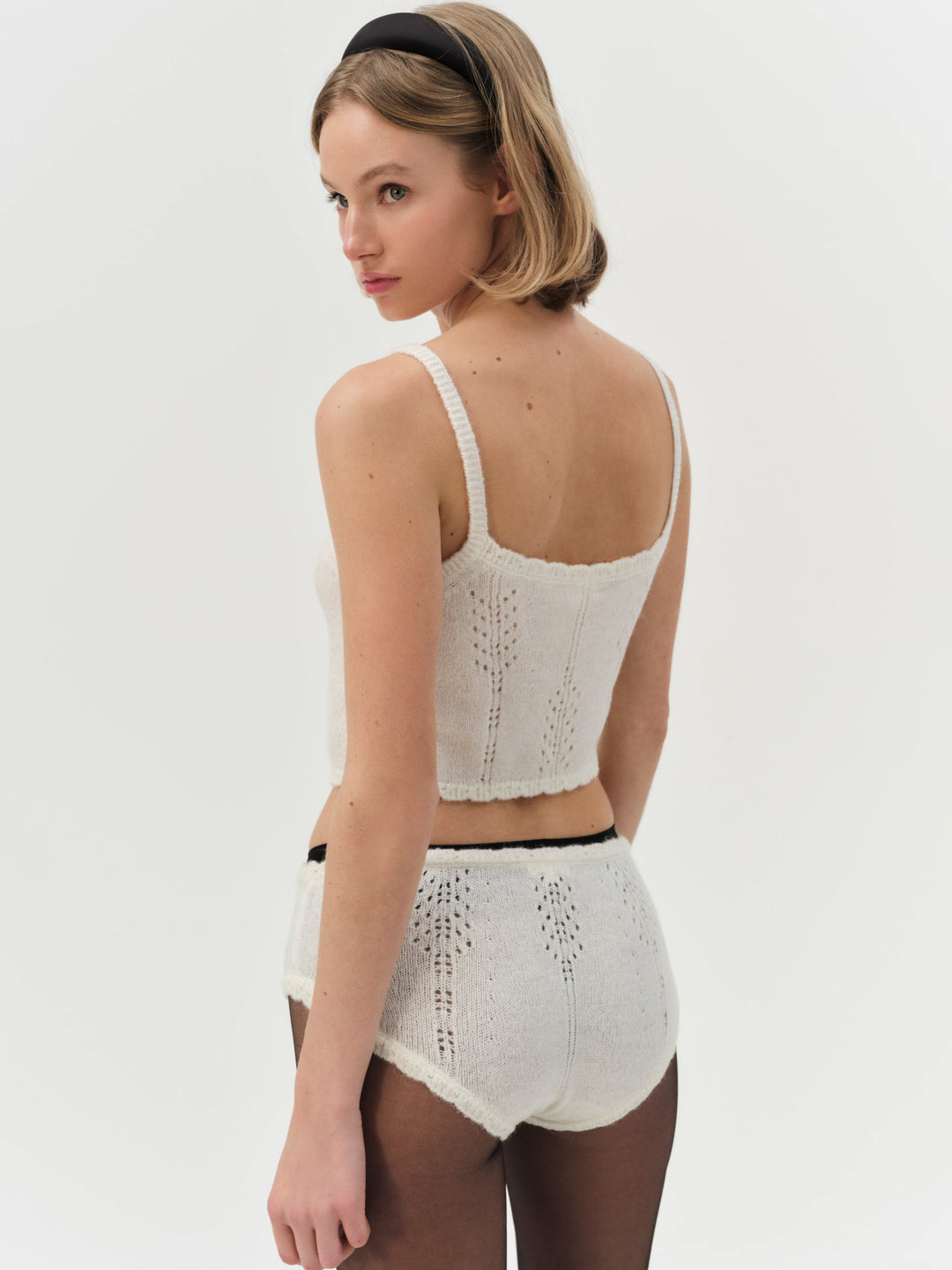 Women London Knit Panty - Cream