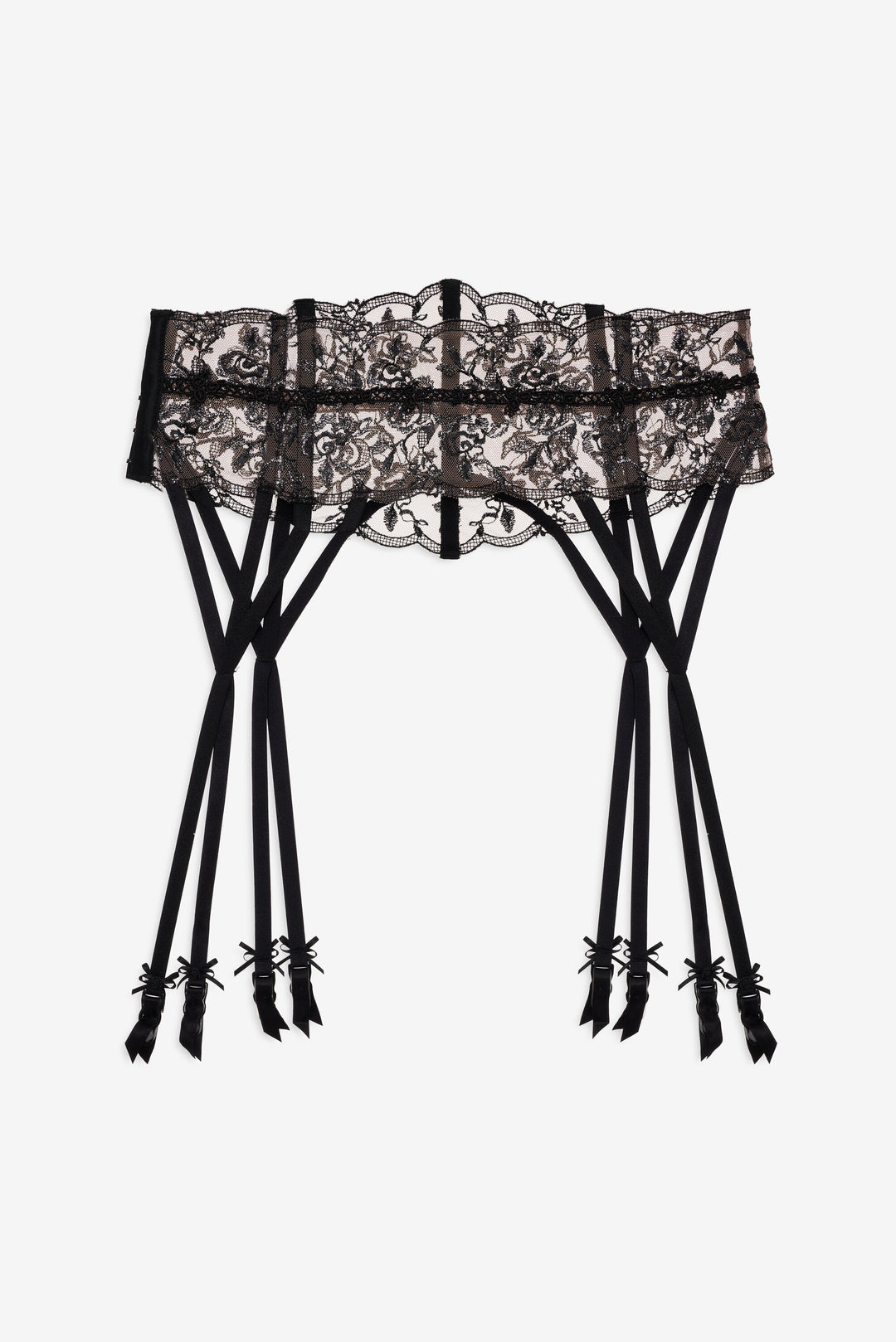 Women Sonia Garter Belt - Black