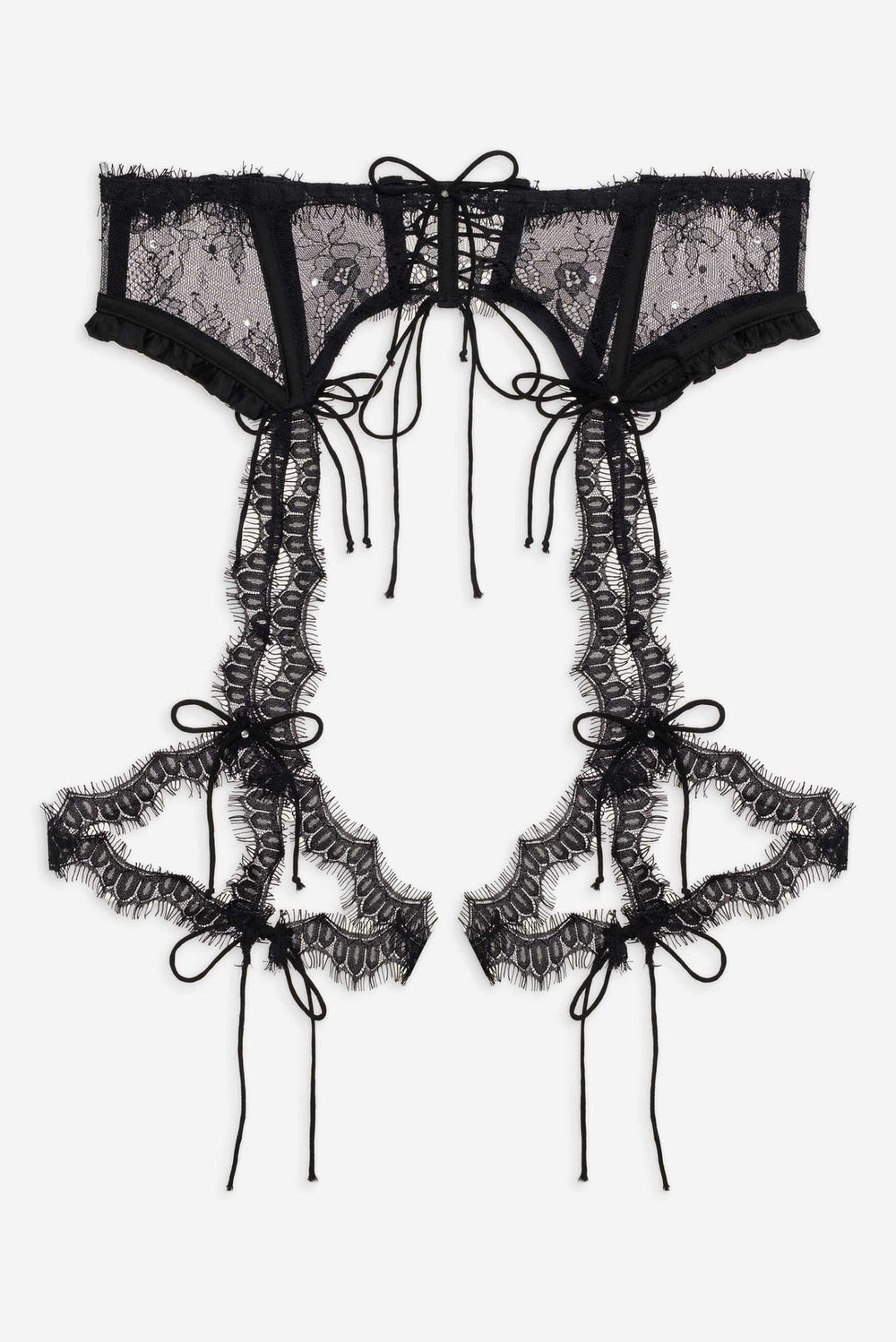 Women Sonja Garter Belt - Black