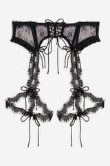 Women Sonja Garter Belt - Black