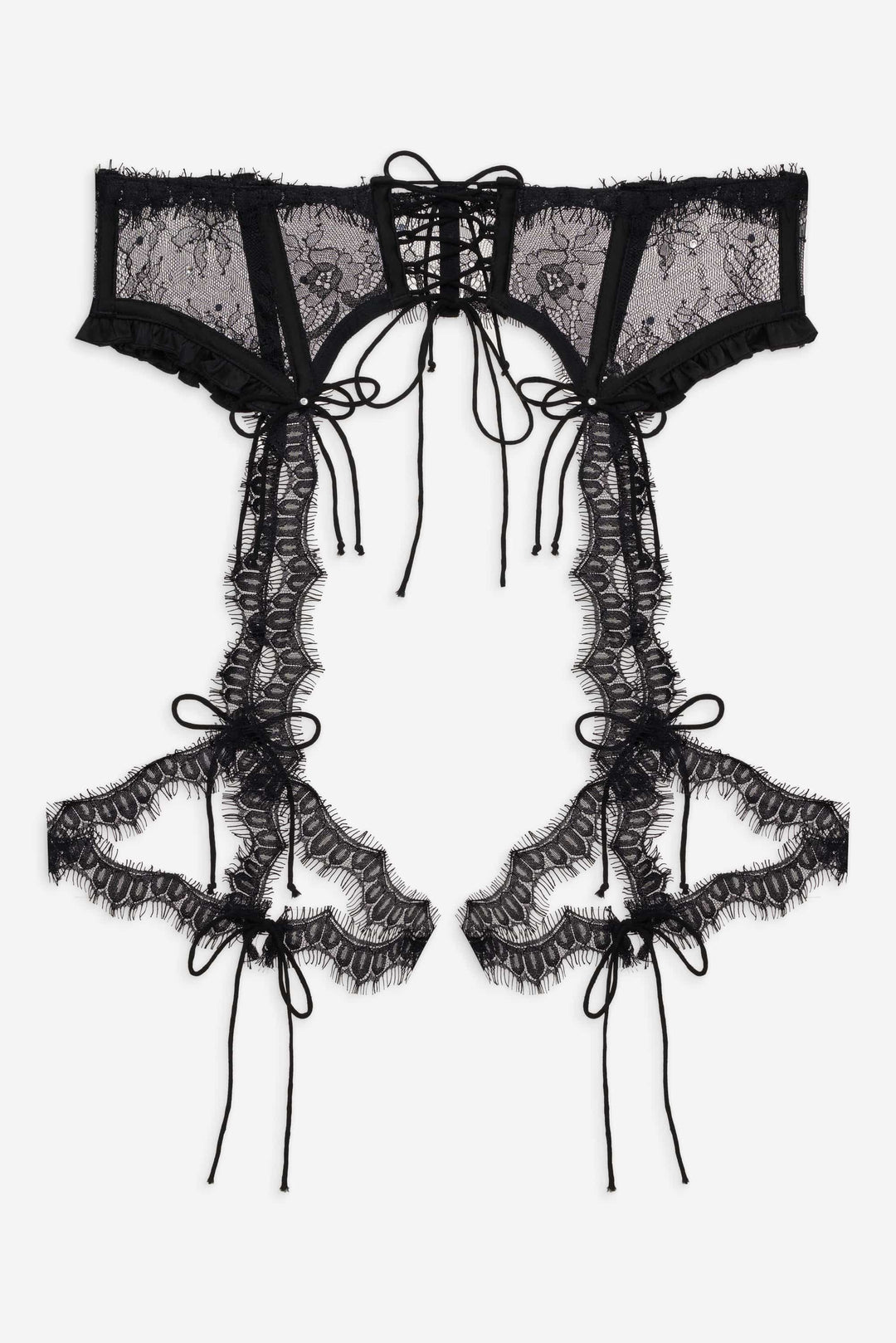 Women Sonja Garter Belt - Black