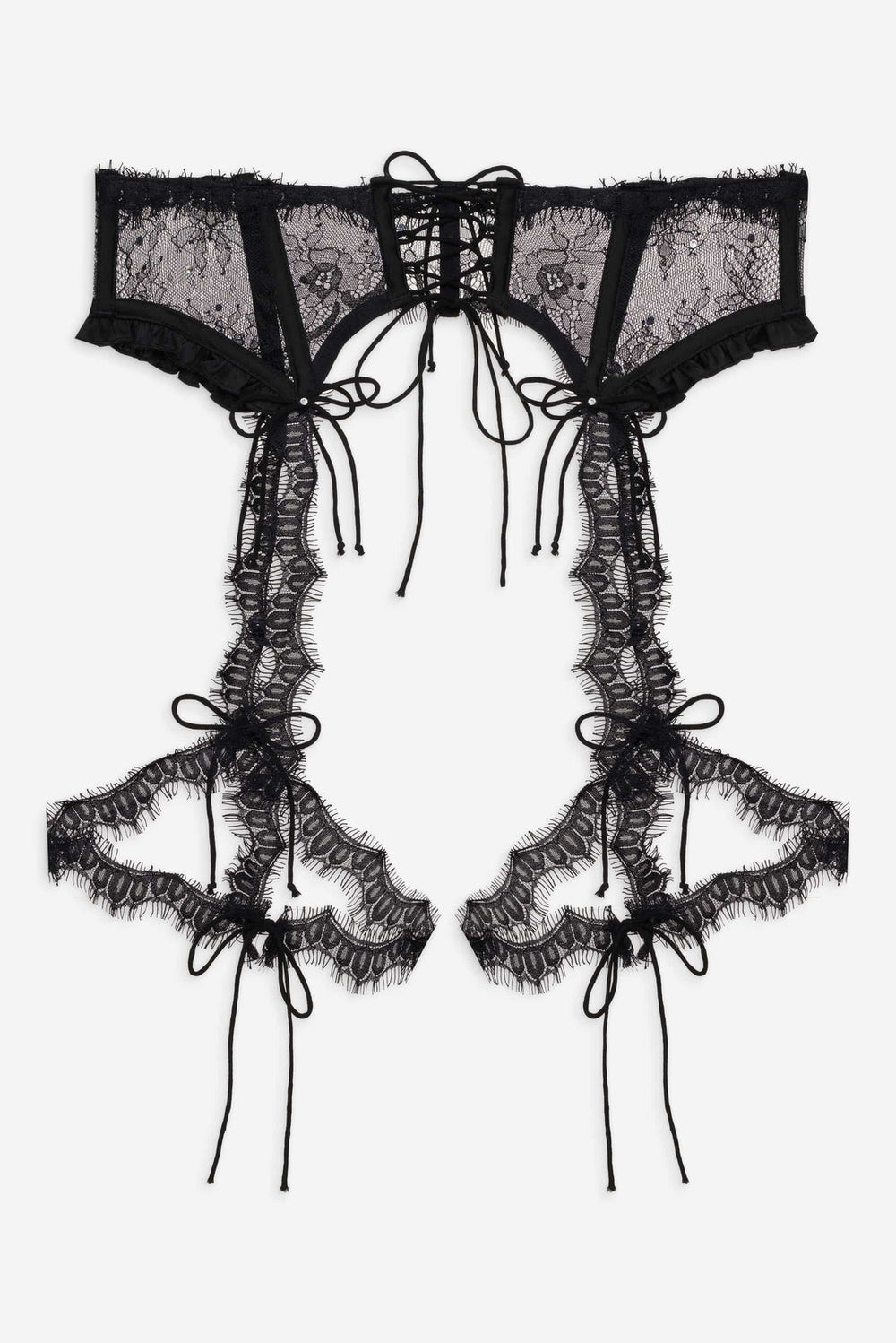 Women Sonja Garter Belt - Black