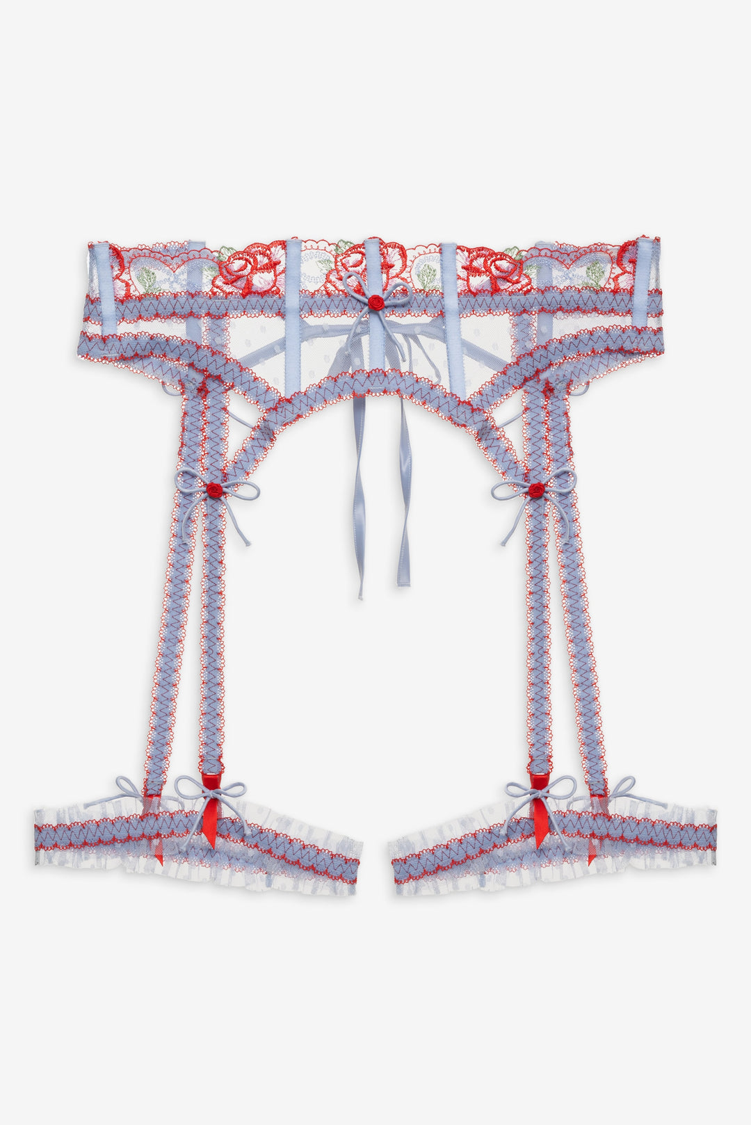 Women First Crush Garter - Blue
