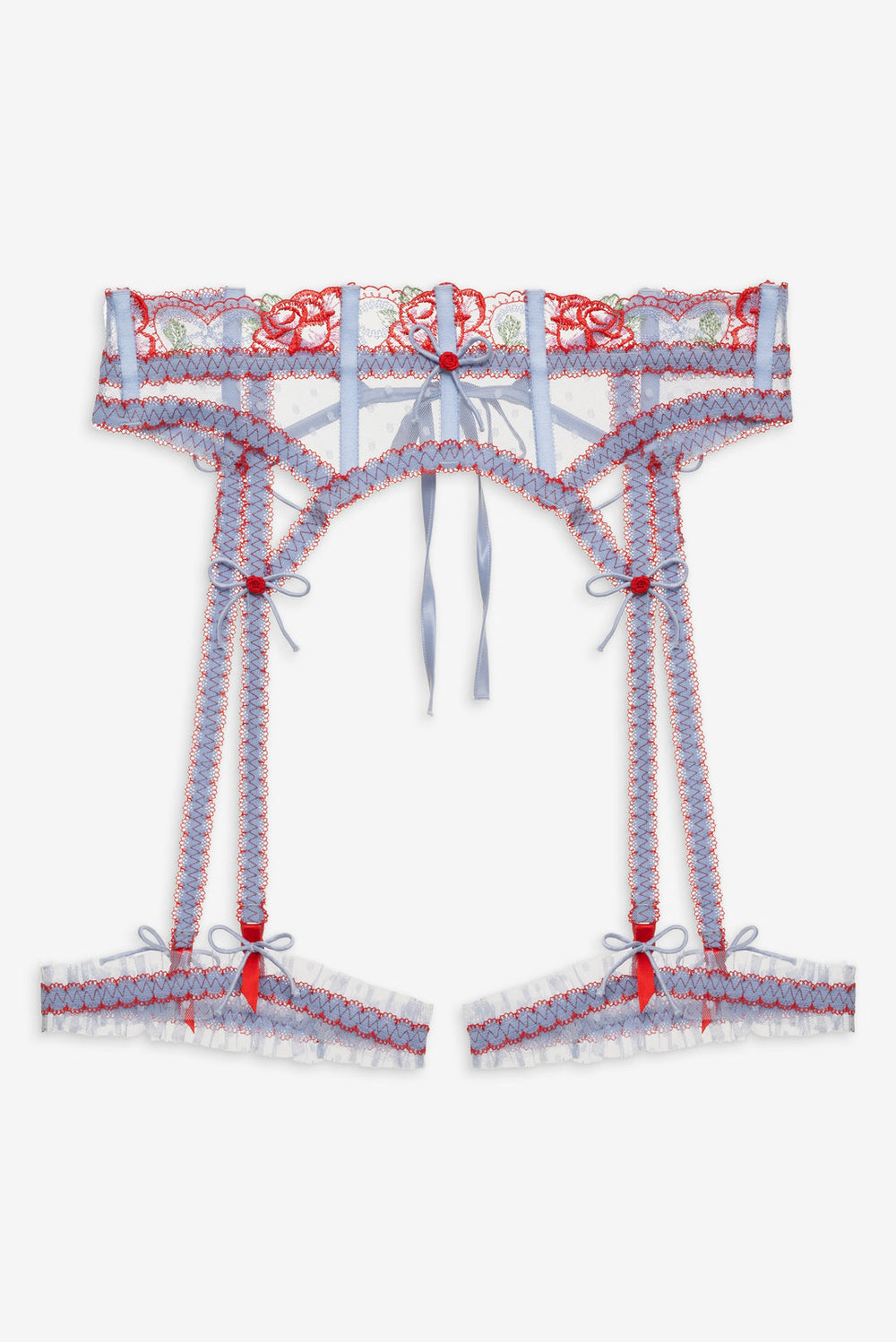 Women First Crush Garter - Blue