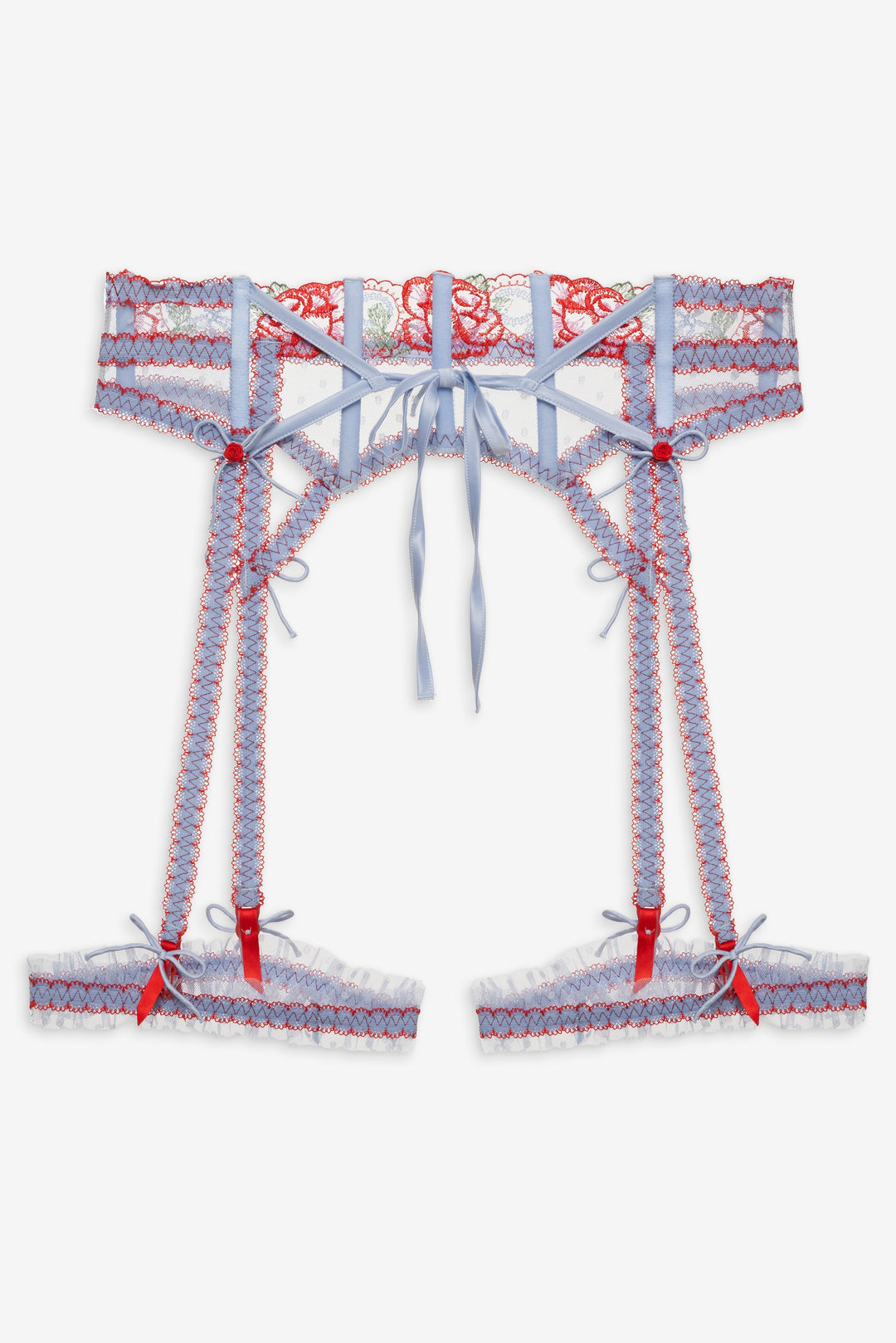 Women First Crush Garter - Blue