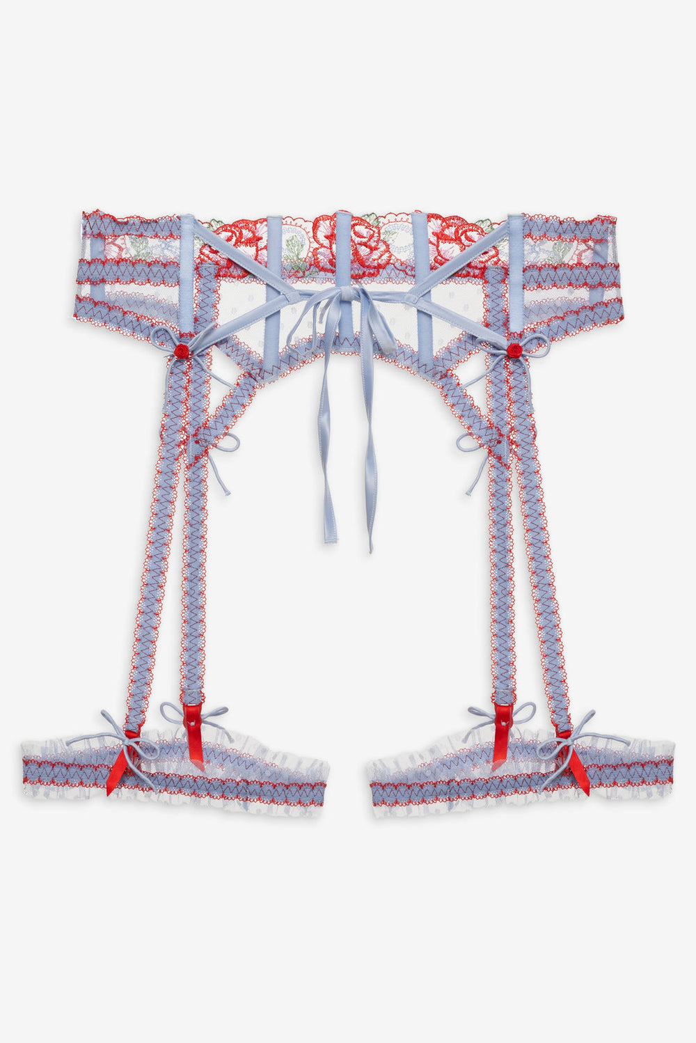 Women First Crush Garter - Blue
