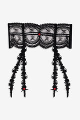 Women Roxanne Garter Belt - Black