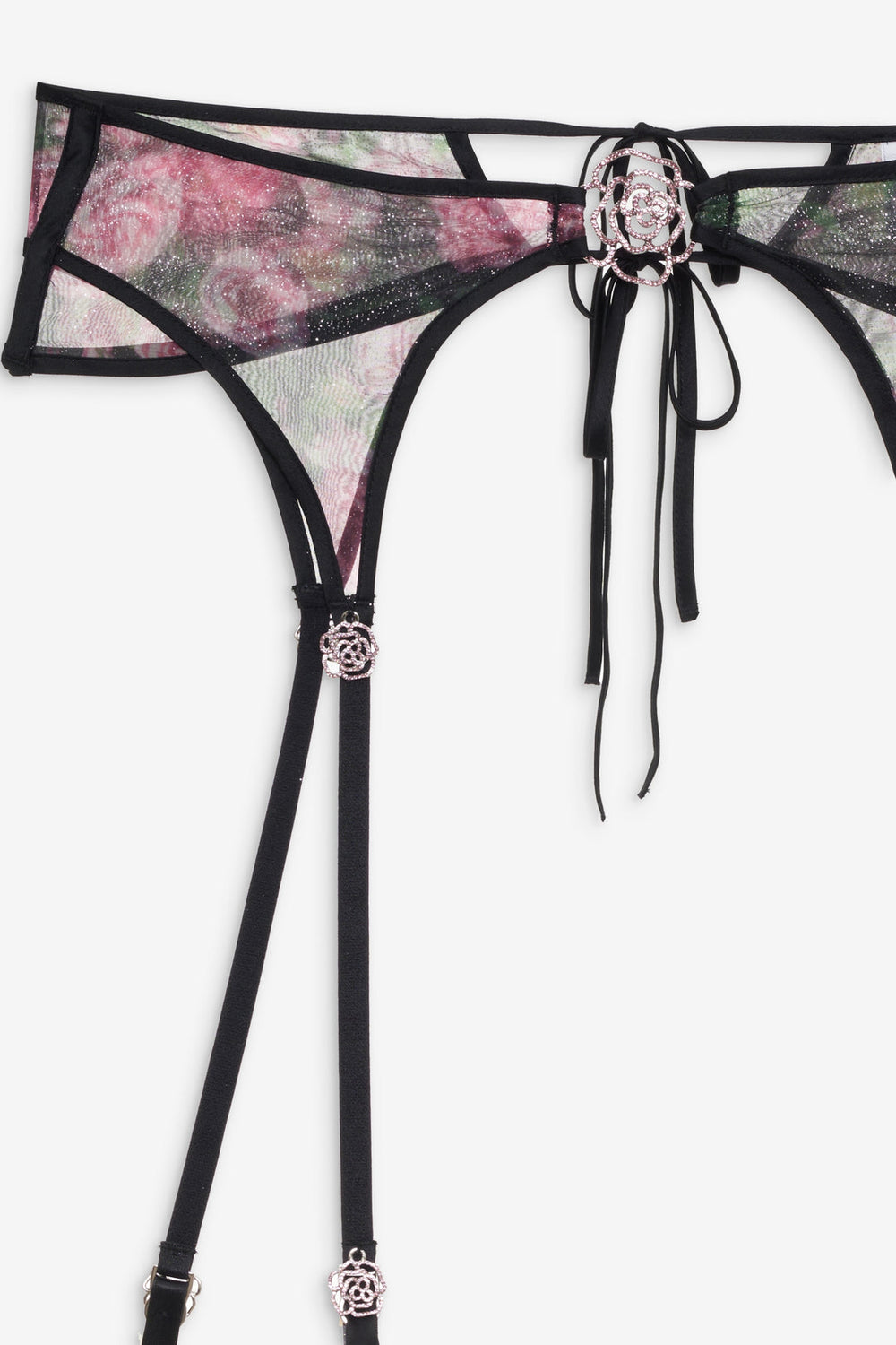 Women Ciara Garter Belt - Black