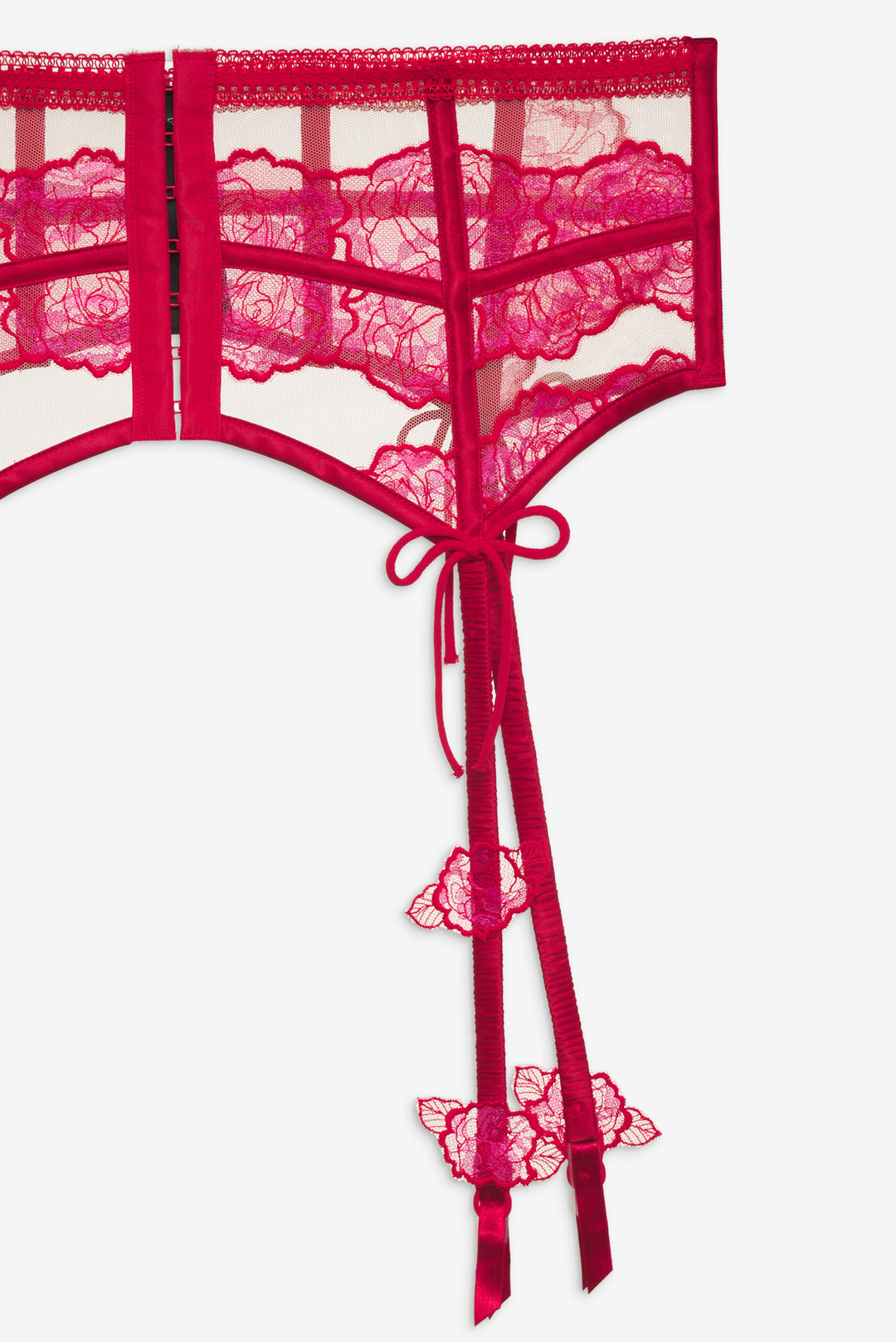 Women Cordelia Garter Belt - Red