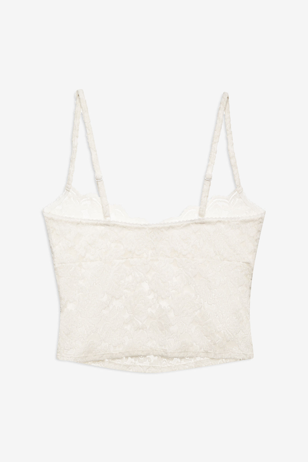 Women Cloud Lace Cami - White