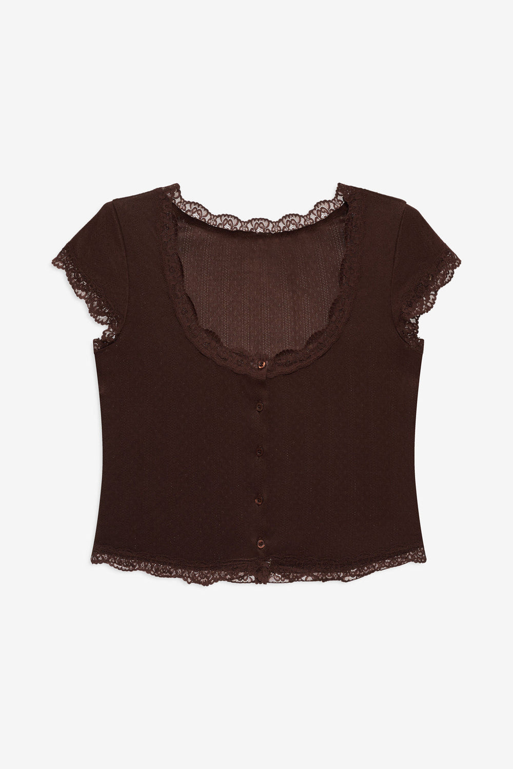 Women Elliana Sleep Top - Chocolate