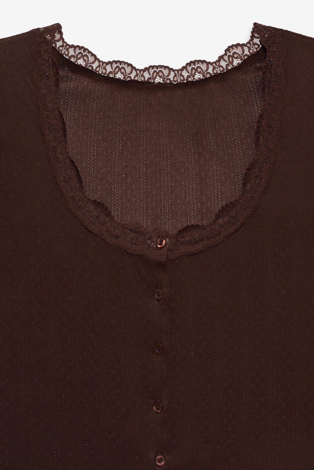 Women Elliana Sleep Top - Chocolate