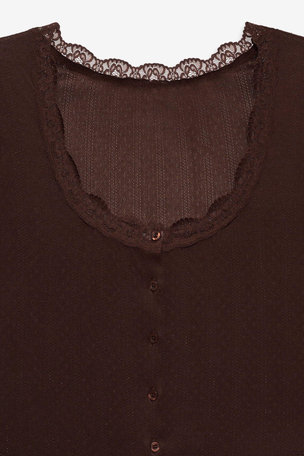 Women Elliana Sleep Top - Chocolate
