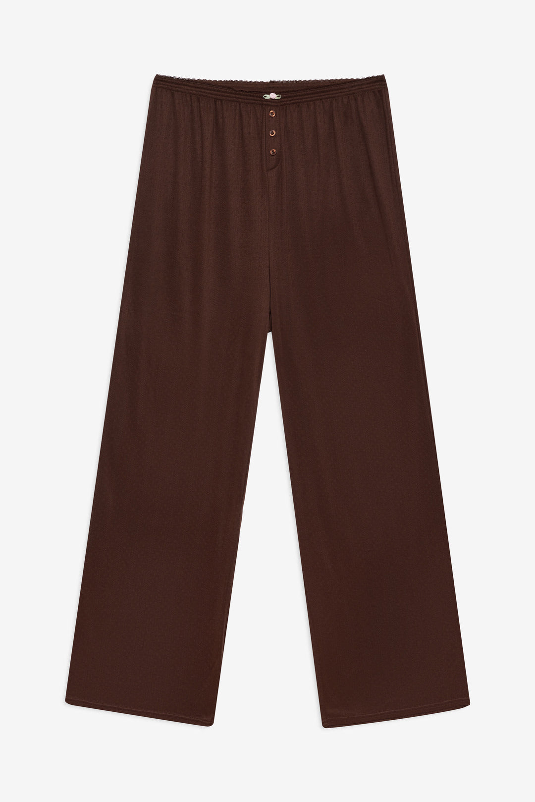 Women Elliana Wide Leg Pant - Chocolate