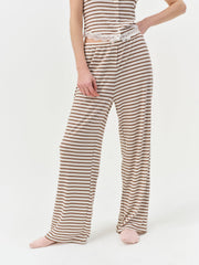 Women Bella Wide Leg Pant - Brown