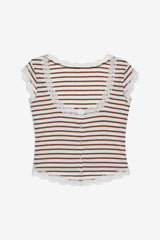 Women Bella Sleep Top - Brown