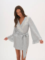 Women Audrey Robe - Blue