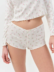 Women Elliana Sleep Short - White