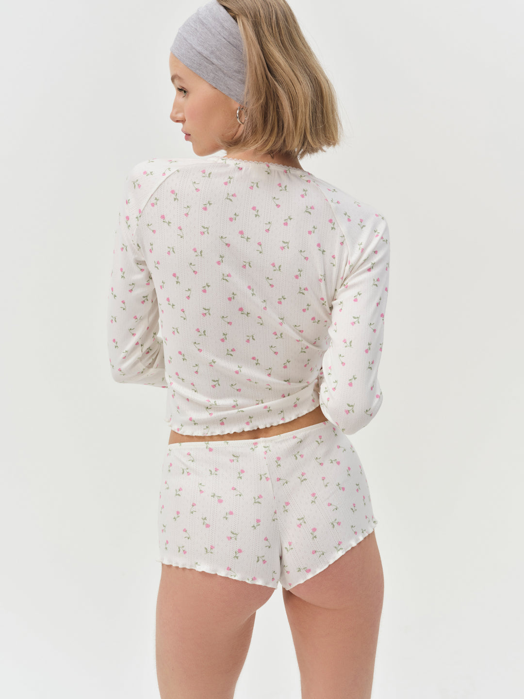 Women Elliana Sleep Short - White
