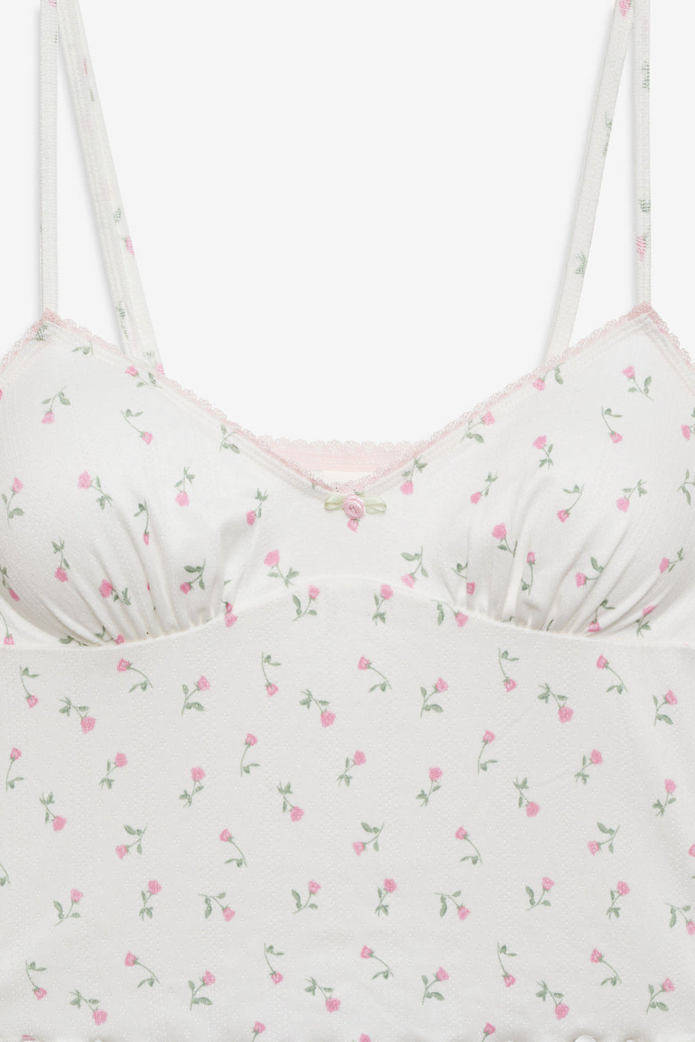 Women Elliana Sleep Top - White