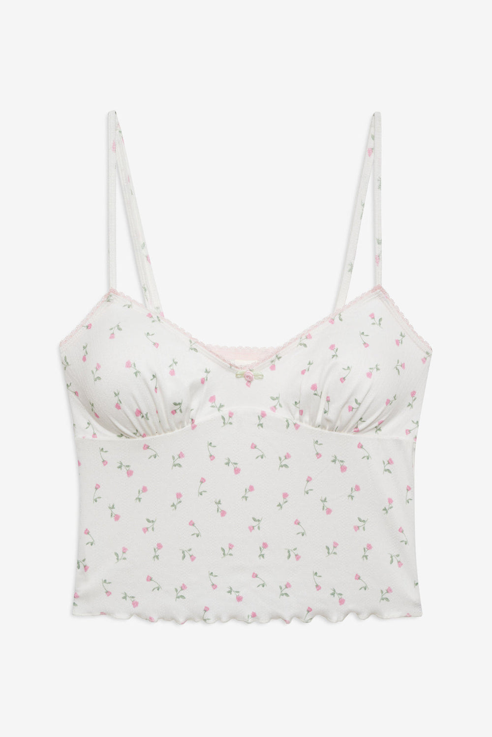 Women Elliana Sleep Top - White