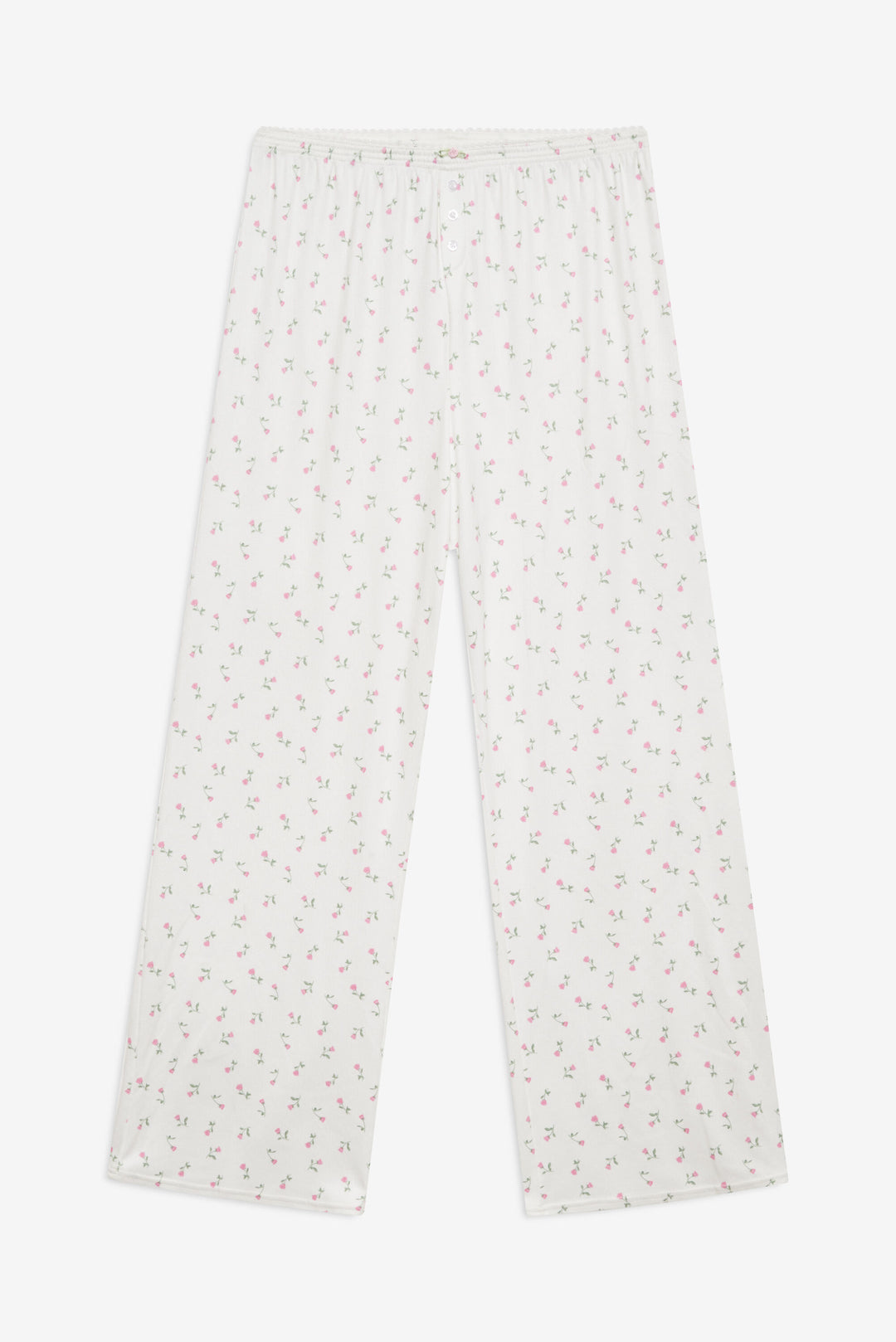 Women Elliana Wide Leg Pant - White
