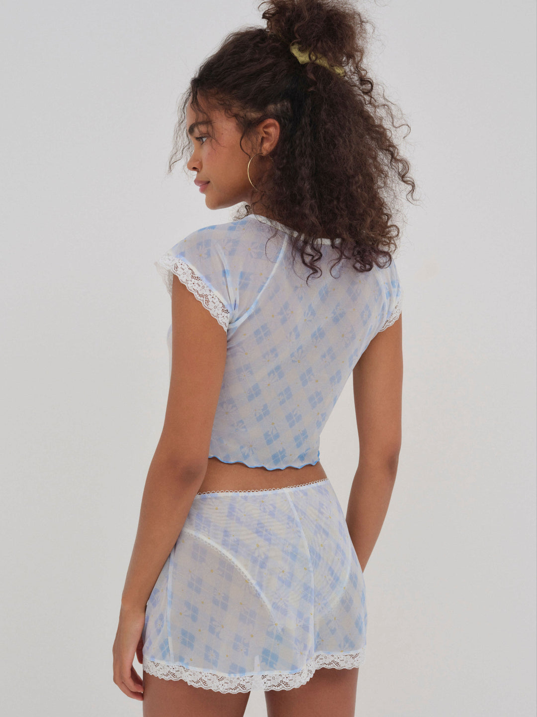 Women Dee Dee Daisy Tee - Blue