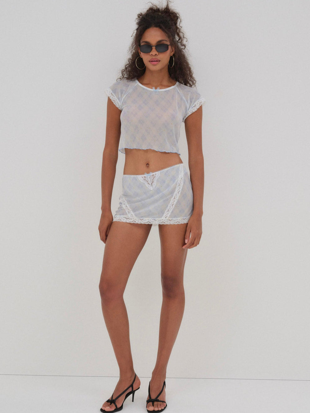 Women Dee Dee Daisy Tee - Blue