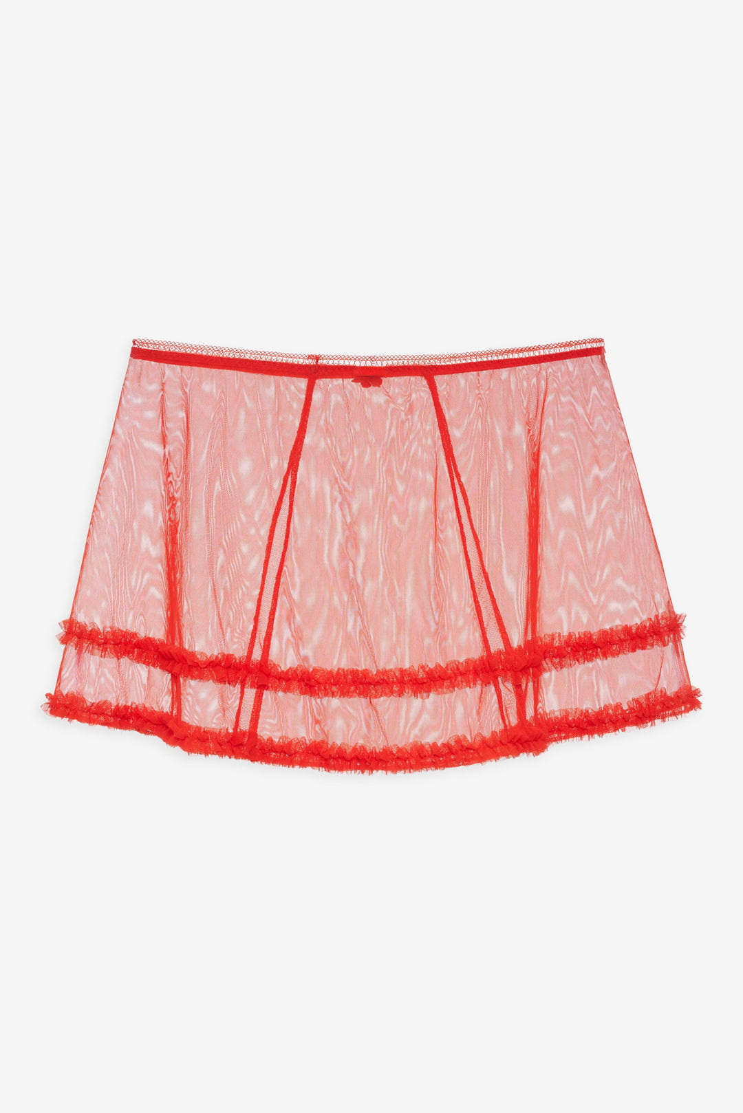 Women Gene Slip Skirt - Red