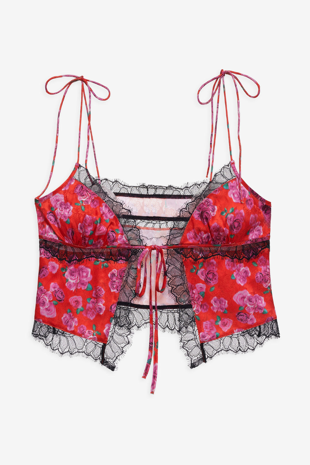 Women Bellamy Sleep Top & Sleep Mask - Red