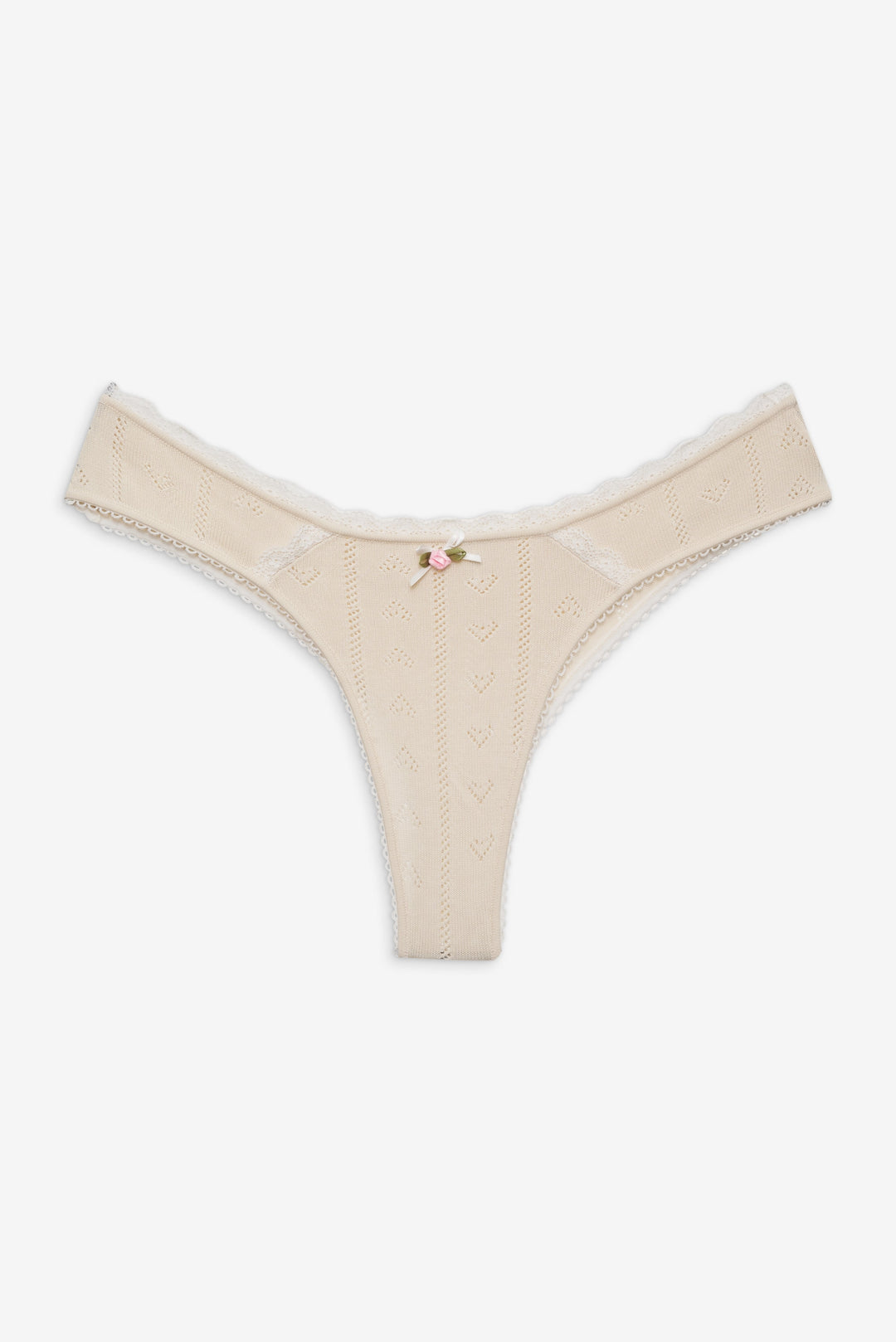 Women Angelina Knit Panty - Cream