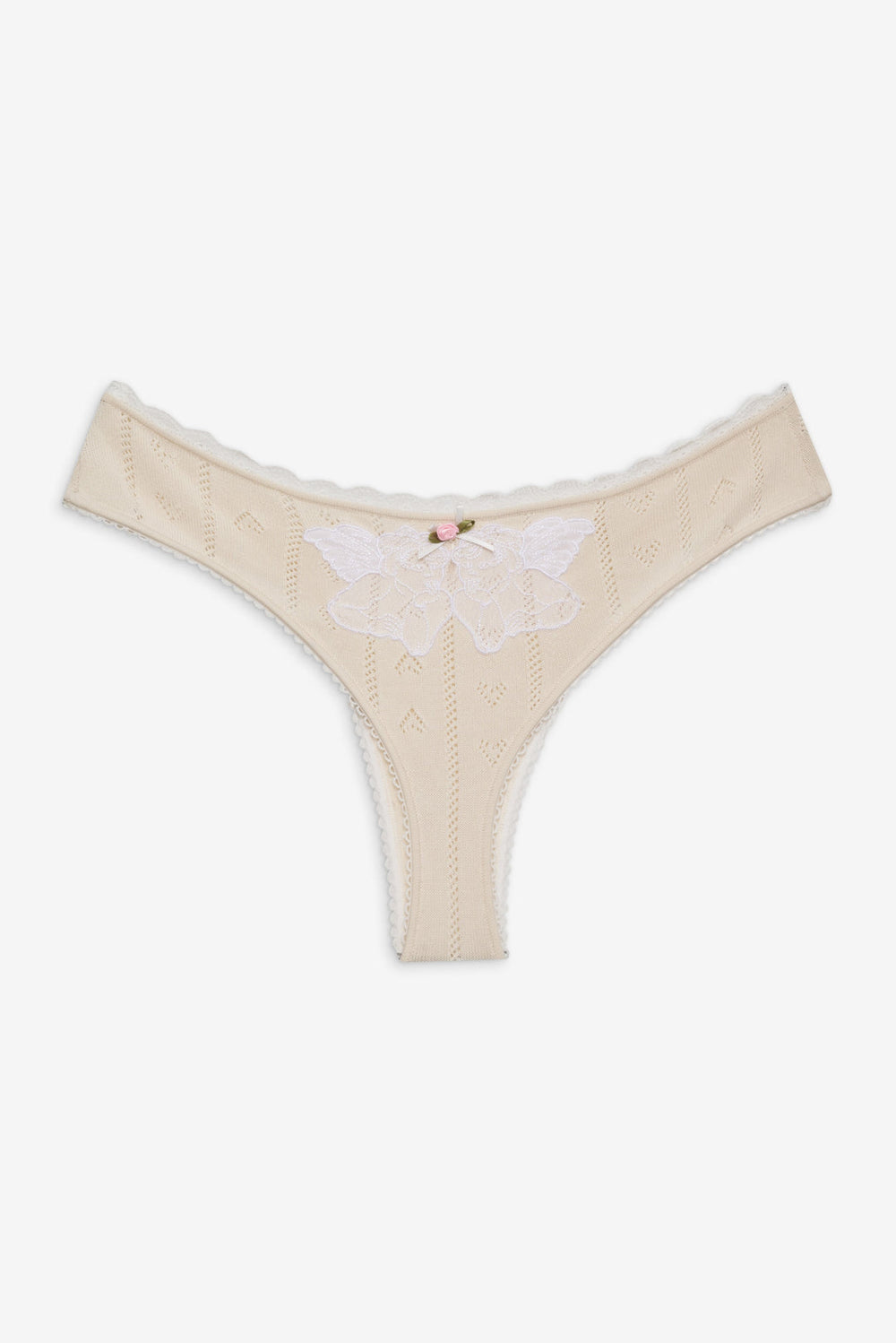 Women Angelina Knit Panty - Cream