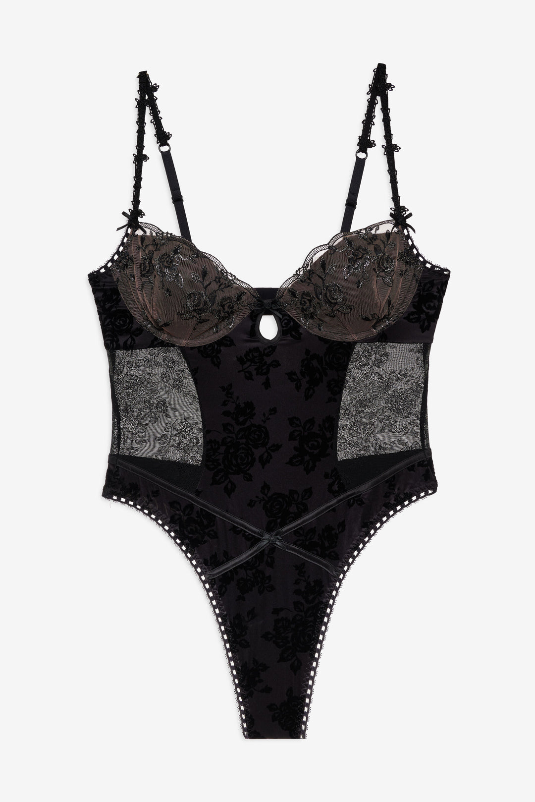 Women Sonia Bodysuit - Black