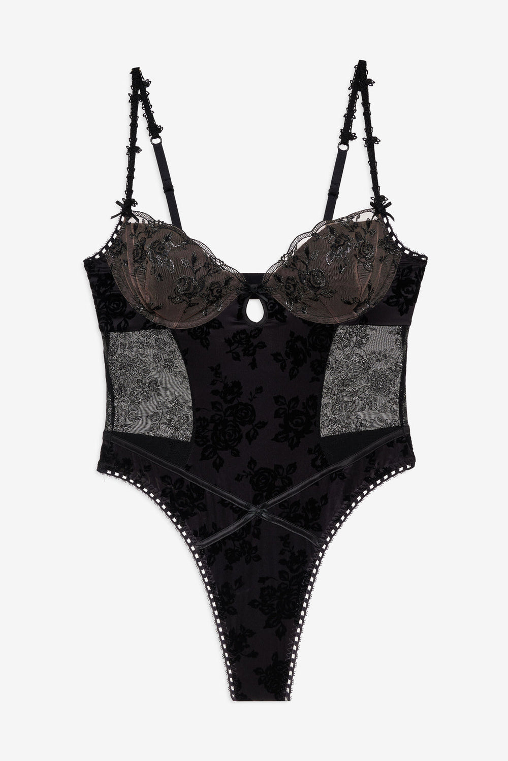 Women Sonia Bodysuit - Black