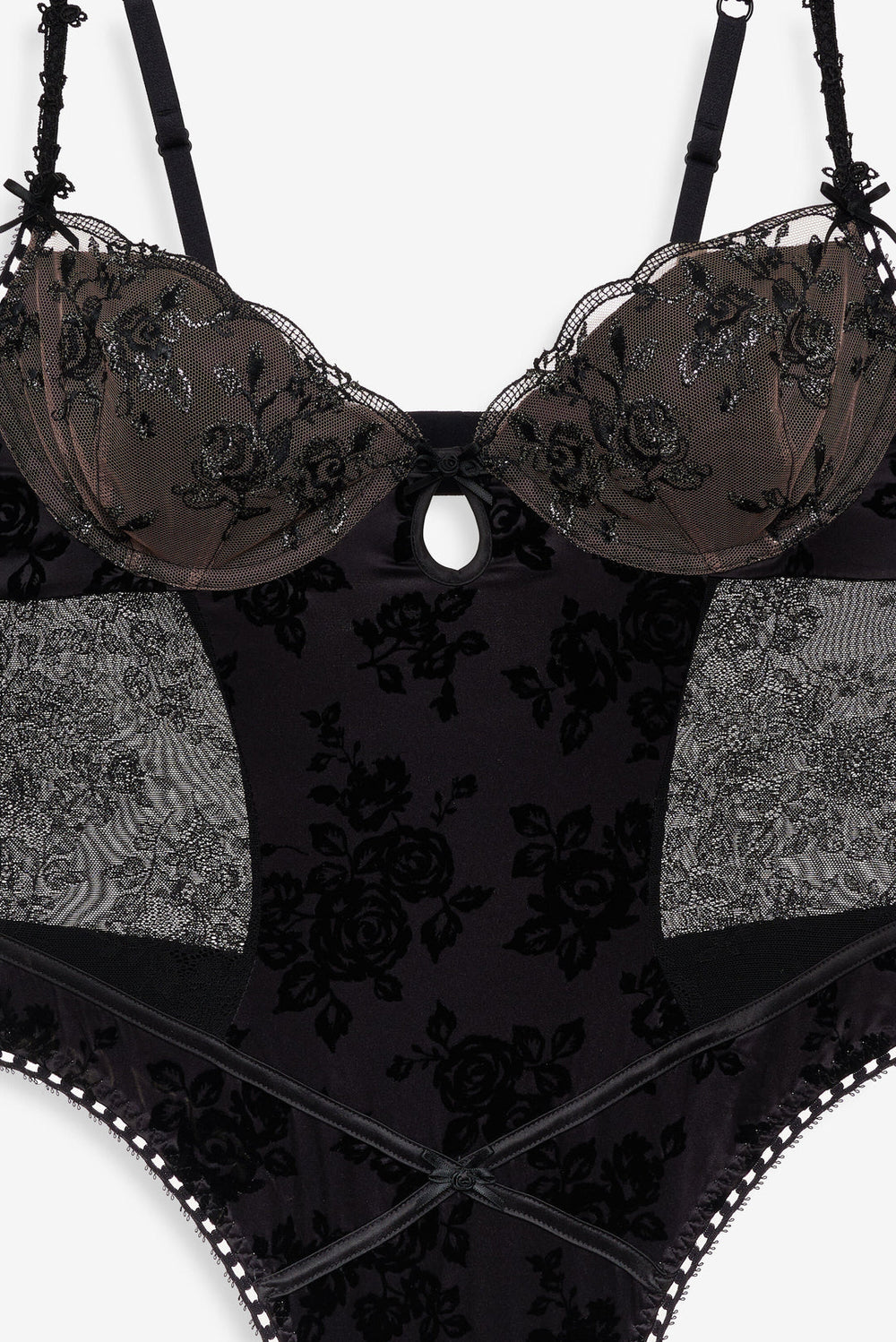 Women Sonia Bodysuit - Black