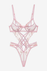 Women Dainty Daphne Teddy - Pink