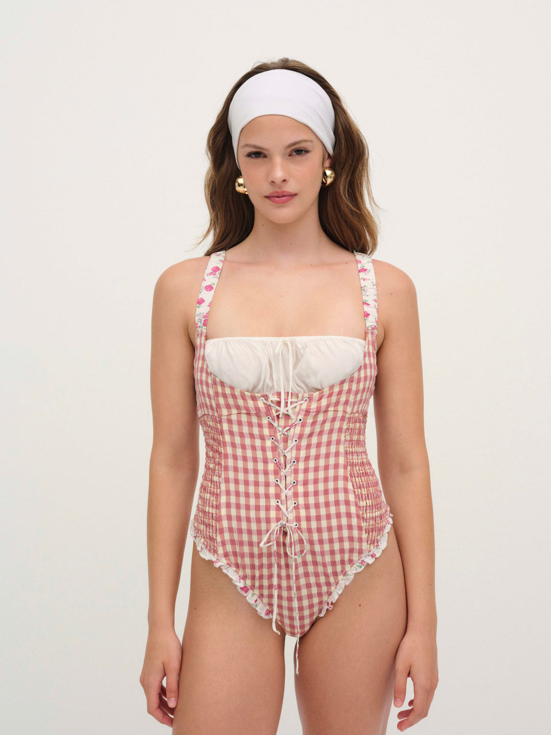 Women Georgia Bodysuit - Mauve