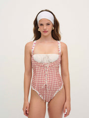 Women Georgia Bodysuit - Mauve