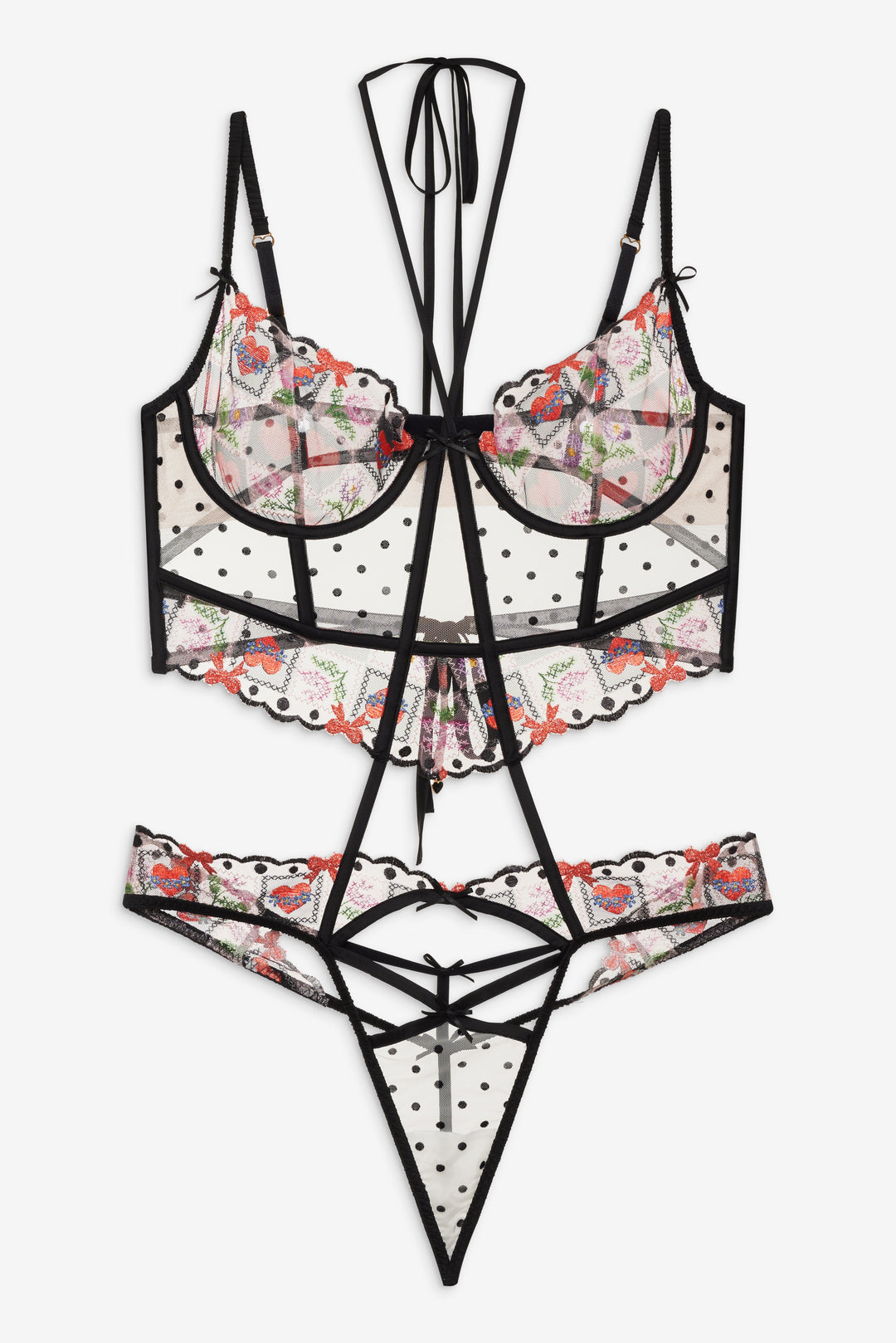 Women Paris Teddy - Red