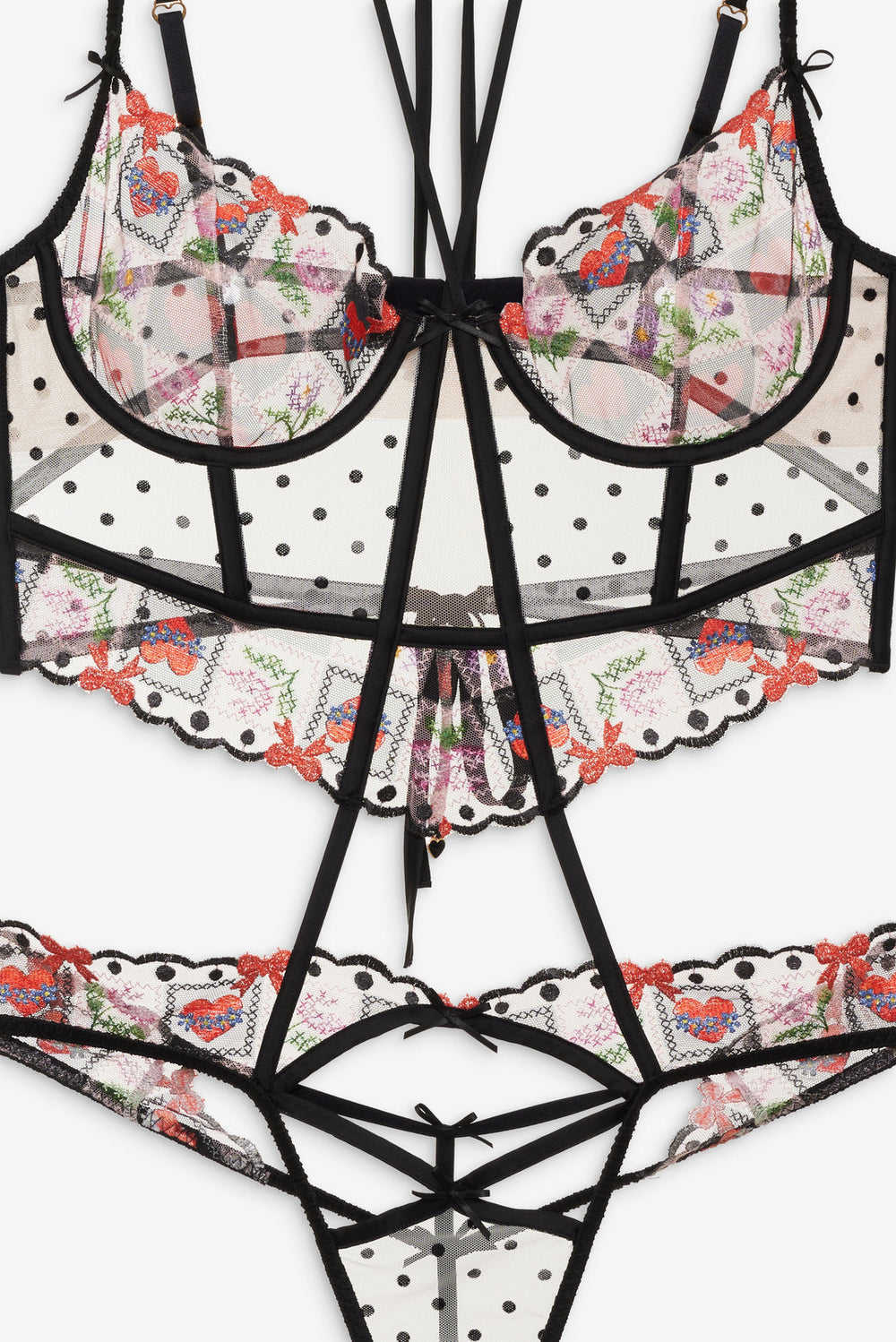 Women Paris Teddy - Red