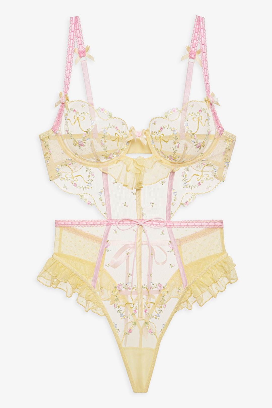 Women Sunny Bouquet Teddy - Multi Yellow