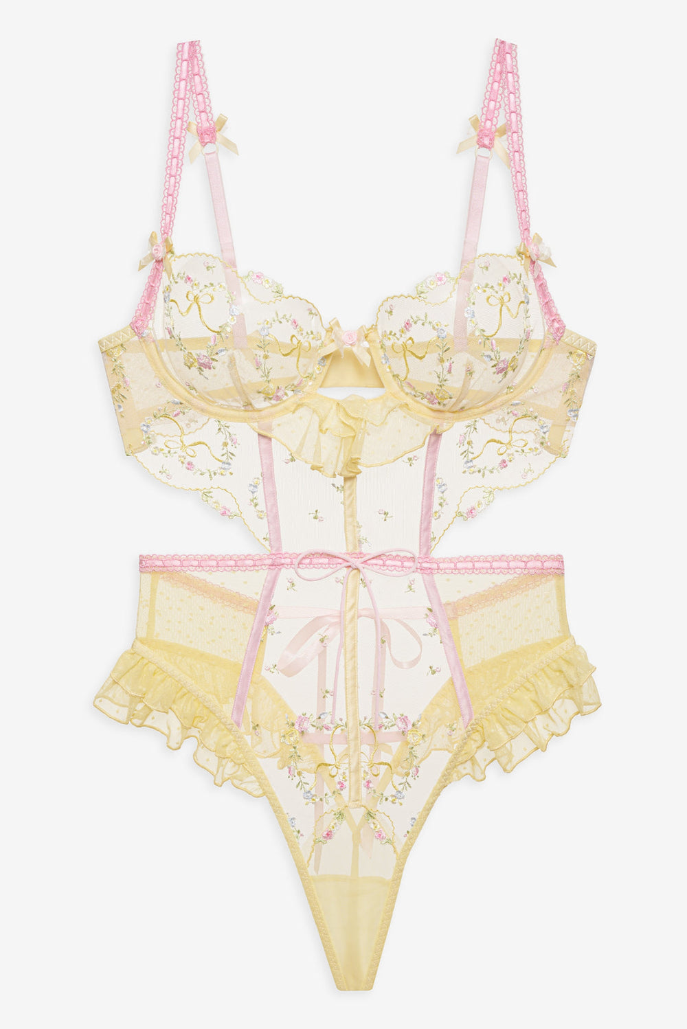 Women Sunny Bouquet Teddy - Multi Yellow